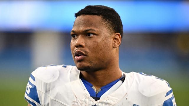 Detroit Lions running back David Montgomery